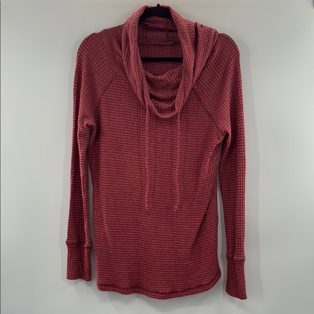 Pink Clover Cowl Neck Sweater in Burgundy size M NWOT